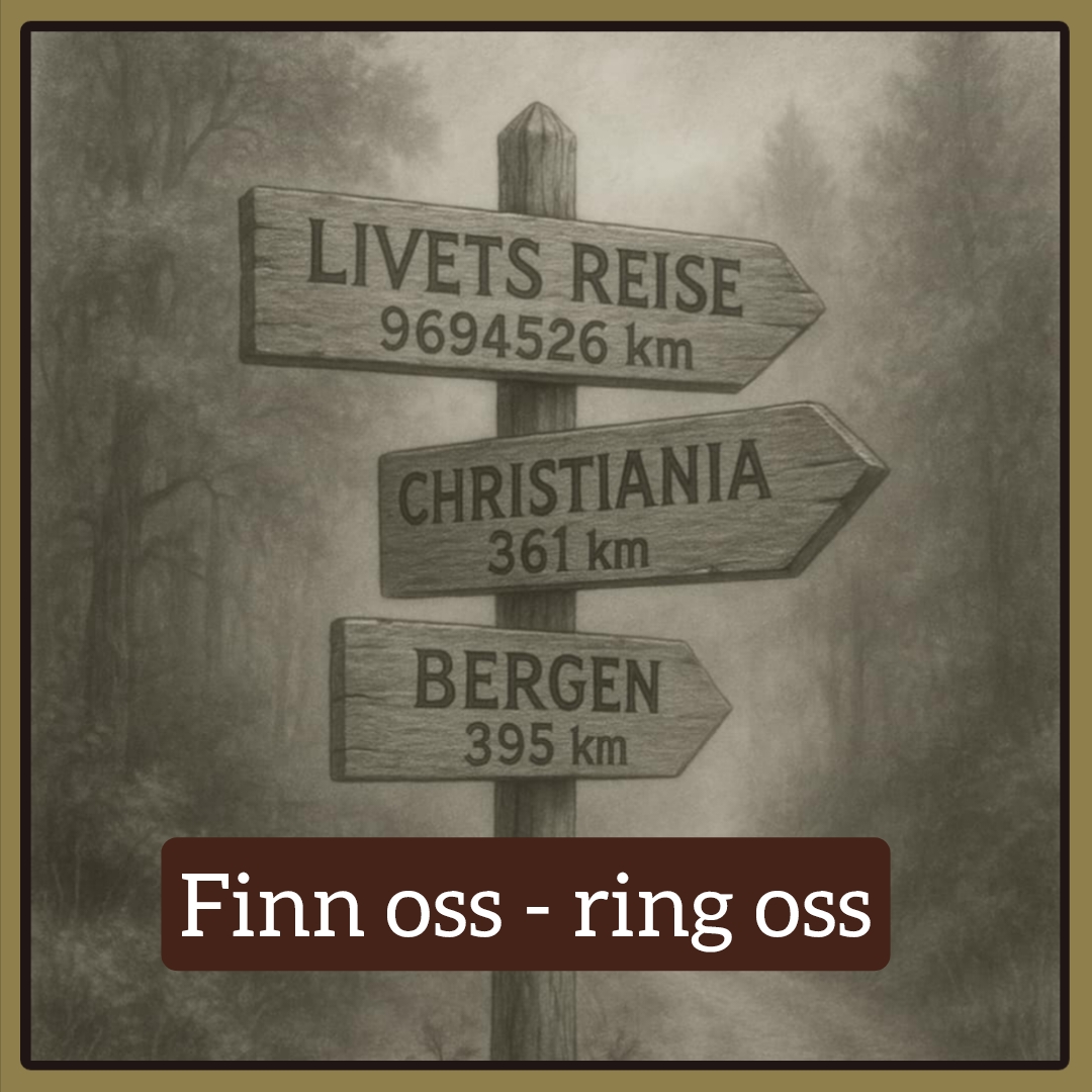 Her bor vi og slik kommer du i kontakt med oss.